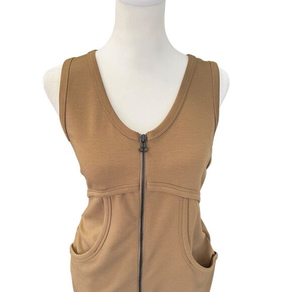 T by Alexander Wang Full Zip Knee Length Bodycon Dress Small - Picture 3 of 7